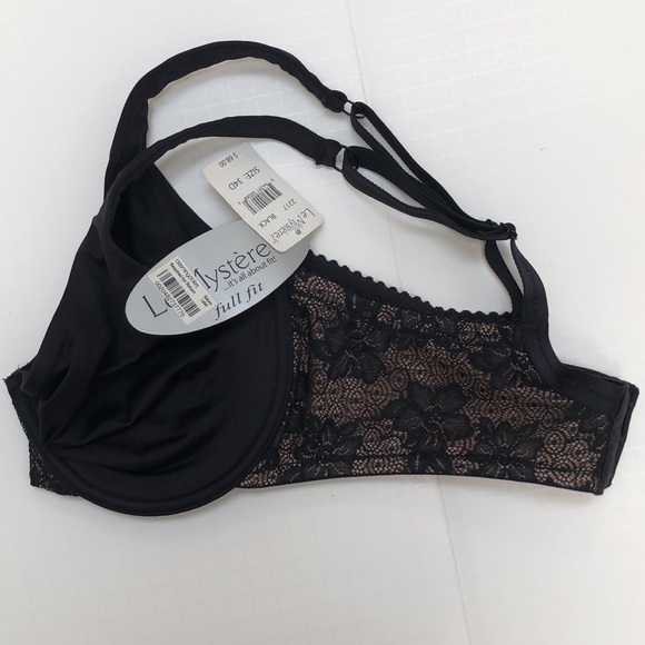 Le Mystere - Black lacy bra 34D - New With Tags - Picture 10 of 16